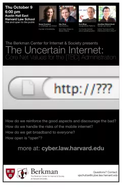 The Uncertain Internet: Core Net Values for the [TBD] Administration